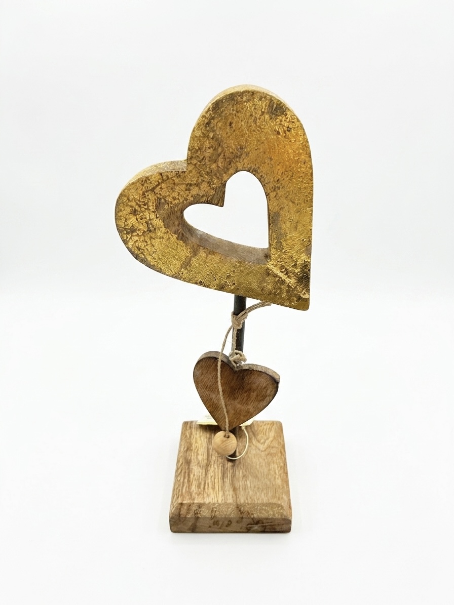 corazón decorativo de madera corazón decorativo de madera